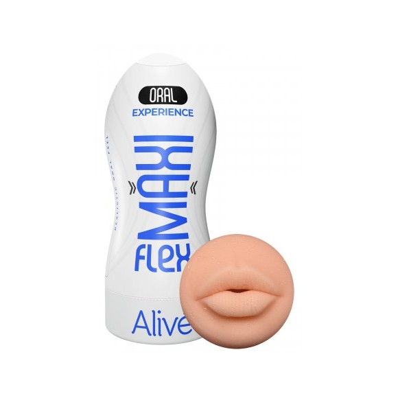 Masturbateur Maxi Flex Oral Experience - Alive