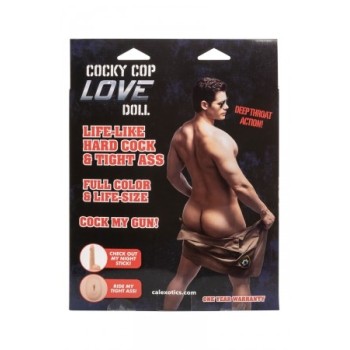 Poupée masculine Cocky Cop Love Doll