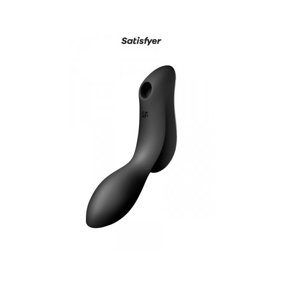 Vibro à air pulsé Curvy Trinity 2 noir - Satisfyer