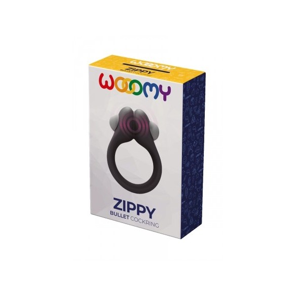 Cockring vibrant Zippy - Wooomy