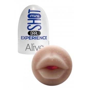 Masturbateur Mini Shot Oral Experience - Alive