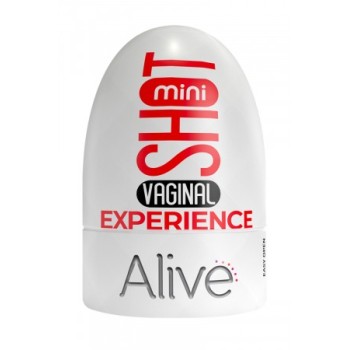 Masturbateur Mini Shot Vaginal Experience - Alive