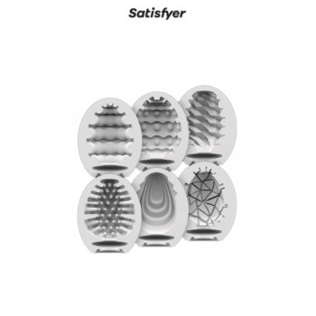 Pack de 6 Satisfyer Eggs assortis