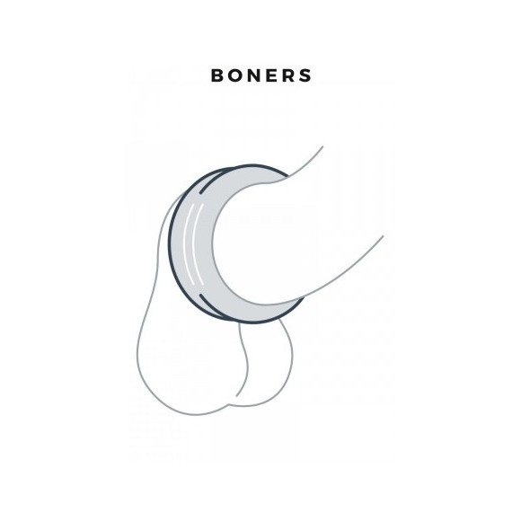 Cockring Ribbed - Boners