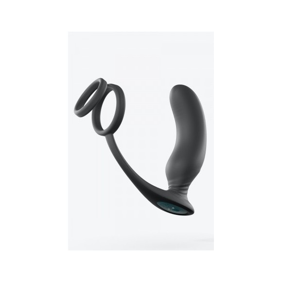 Stimulateur de prostate + cockring Double game