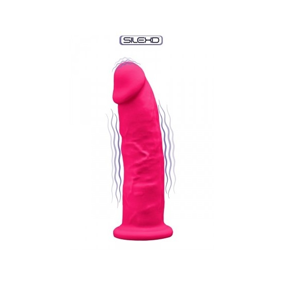 Vibromasseur double densité rose 17,5 cm - SilexD