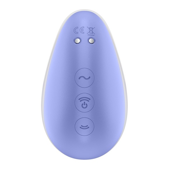 Stimulateur Pixie Dust air pulsé et vibrations Satisfyer - rose et violet