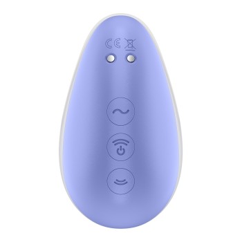 Stimulateur Pixie Dust air pulsé et vibrations Satisfyer - rose et violet