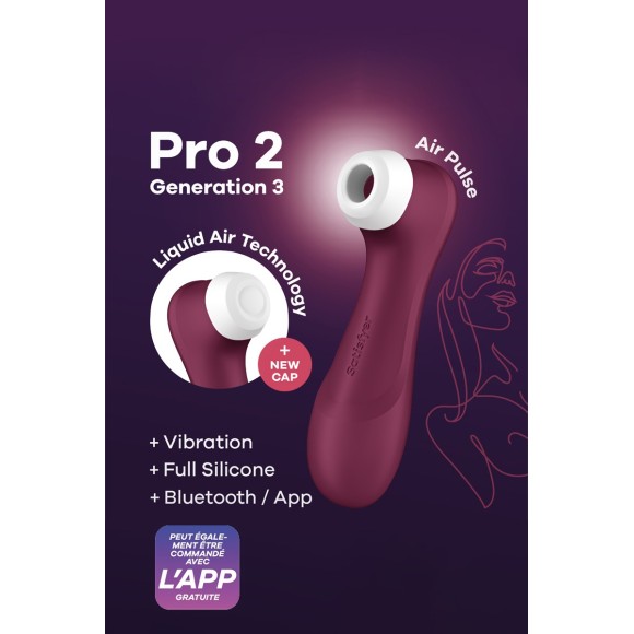 Stimulateur Pro 2 Generation 3 connecté - Satisfyer