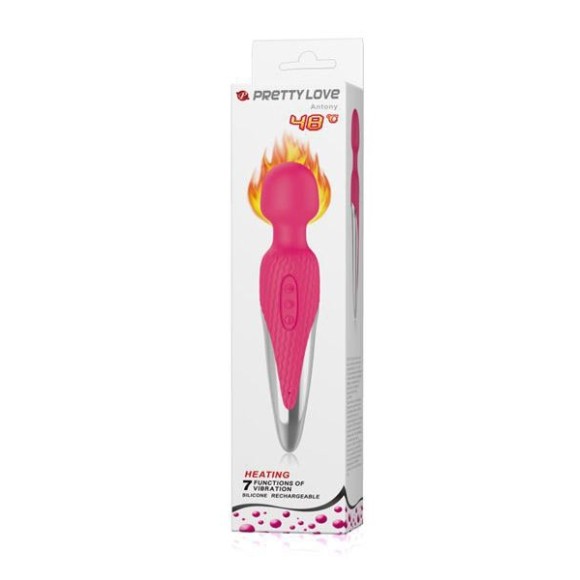 Vibromasseur wand chauffant