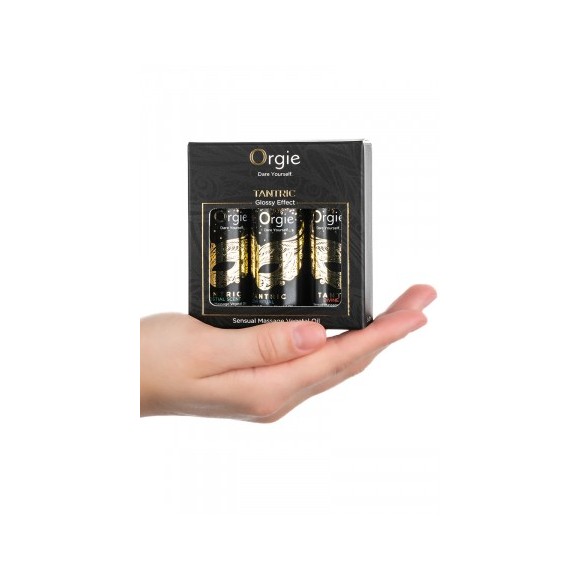 Coffret 3 huiles de massage Sensuel Tantric Collection