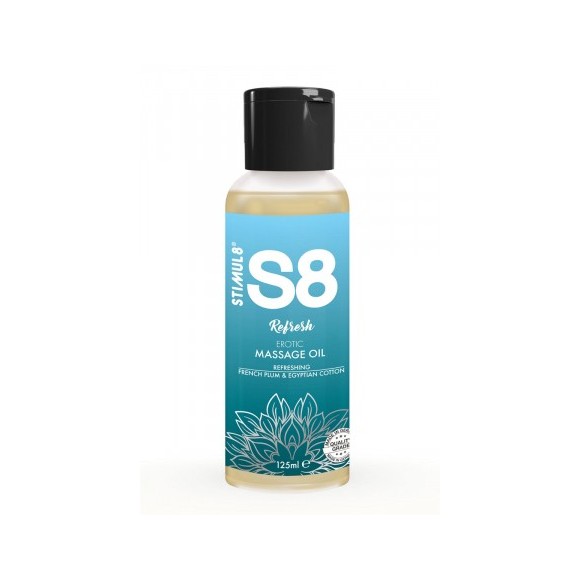 Huile de massage S8 Refresh 125ml