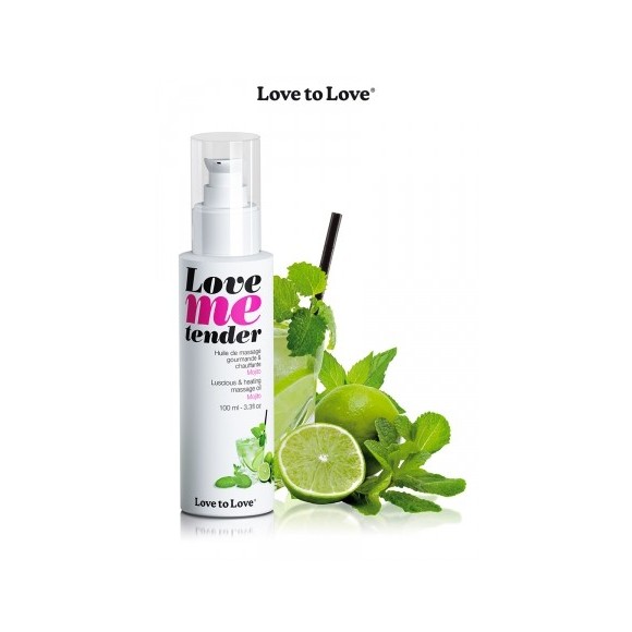 Huile de massage mojito 100ml