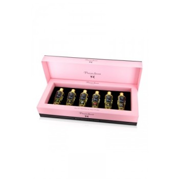 Coffret 6 huiles de massage sèches - Plaisir Secret