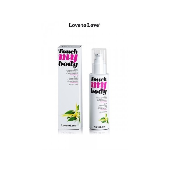 Fluide massage & lubrifiant - ylang-ylang