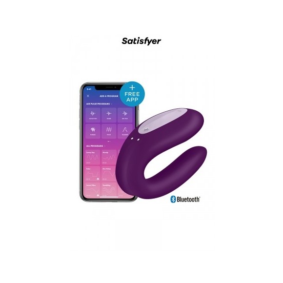 Stimulateur Double Joy violet - Satisfyer