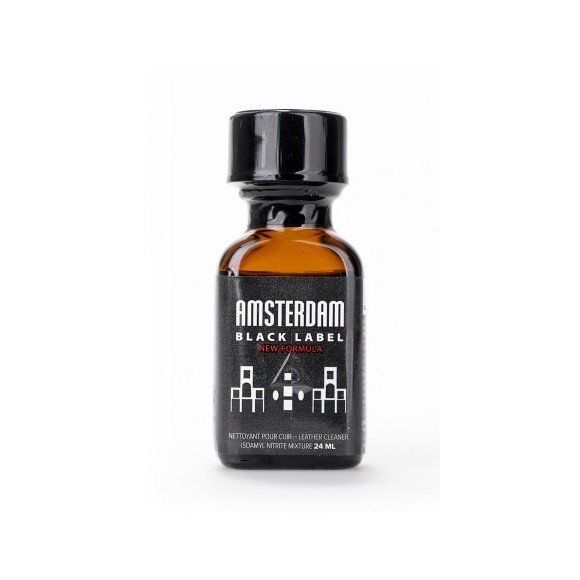 Poppers Amsterdam Black  label 24ml