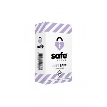 10 préservatifs Just Safe Standard