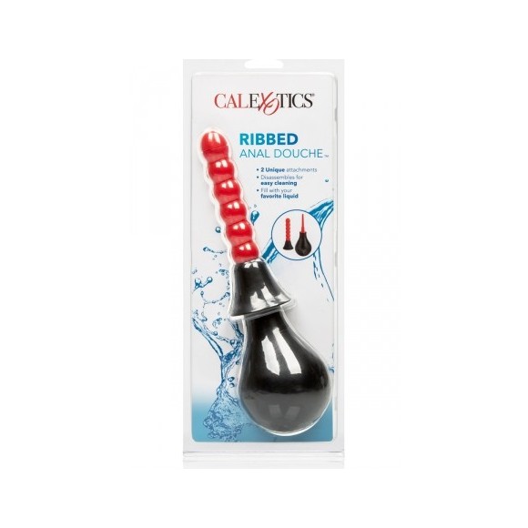 Poire anale Ribbed Anal Douche - Calexotics