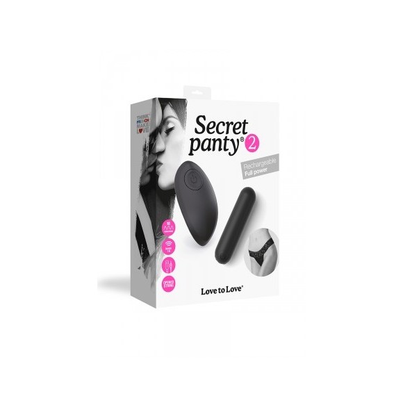 Culotte vibrante télécommandée Secret Panty 2