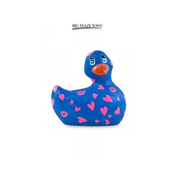 Mini canard vibrant Romance bleu et rose