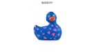 Mini canard vibrant Romance bleu et rose