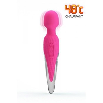 Vibromasseur wand chauffant