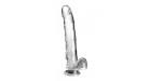 Gode XXL  30,5 x 5,1 cm Clear - King Cock