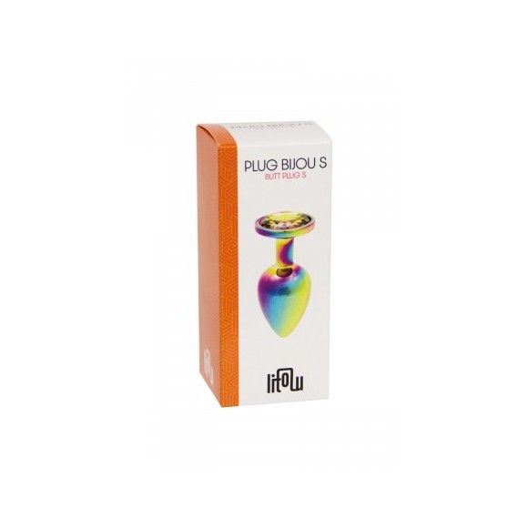 Plug bijou arc-en-ciel - Litolu