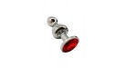 Plug bijou Lollypop rouge - Wooomy