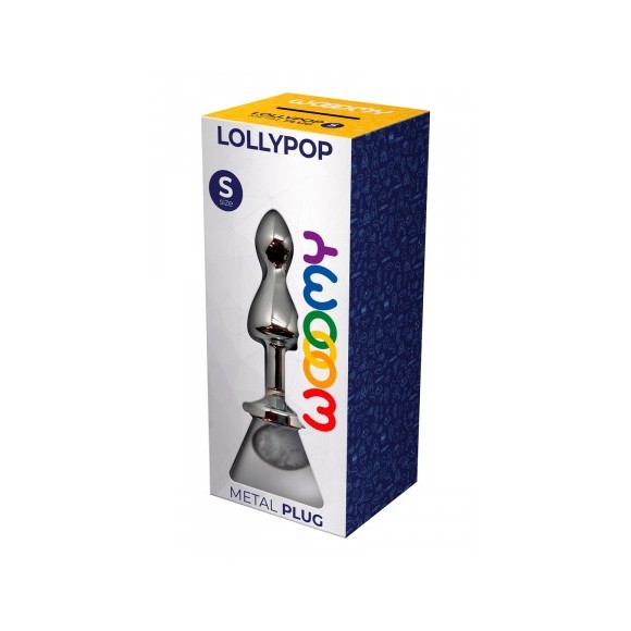 Plug bijou Lollypop transparent - Wooomy