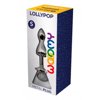 Plug bijou Lollypop transparent - Wooomy