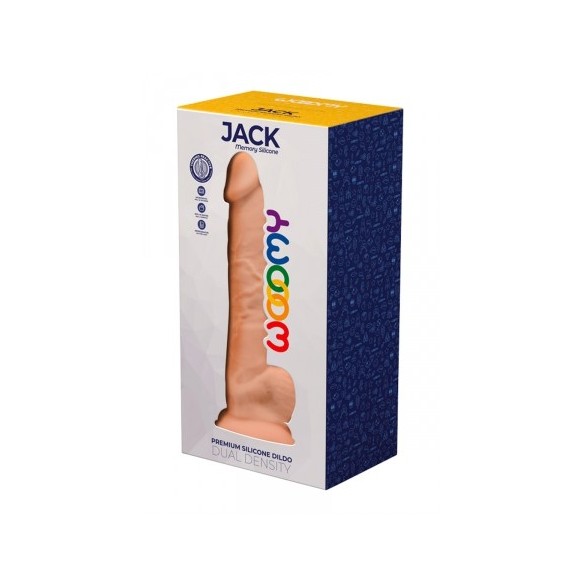 Gode silicone double densité Jack - Wooomy