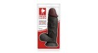 Gode XXL The Strong Black 26 x 6,5 cm - Captain Red