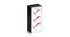 Set 3 plugs anal en verre Glossy Toys n° 17 Pink