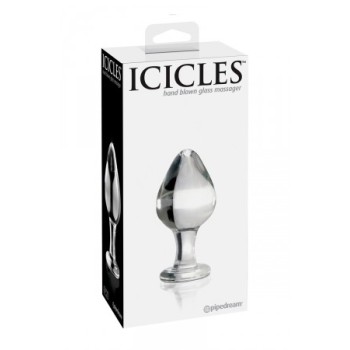 Plug anal verre Icicles n° 25