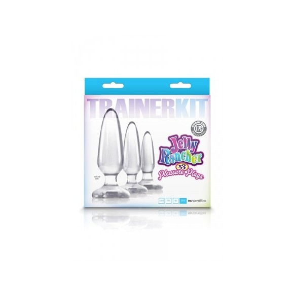 Kit d'entrainement anal Jelly Rancher Transparent