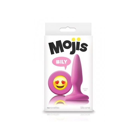 Plug Anal Mojis ILY Small - rose