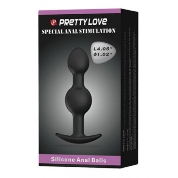 Silicone anal balls 10,3 cm