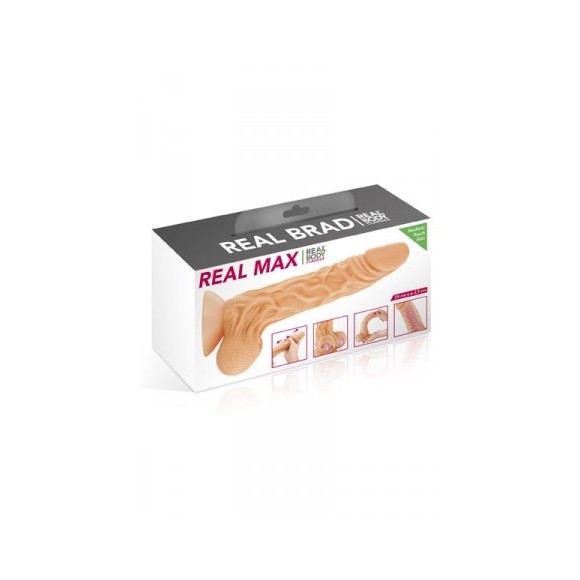 Gode ultra-réaliste 24 cm - Real max