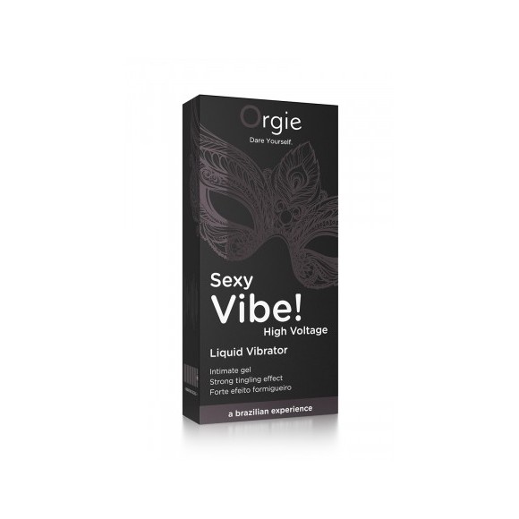 Gel d'excitation Sexy Vibe High Voltage Liquid Vibrator