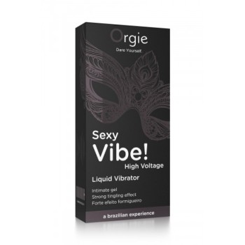 Gel d'excitation Sexy Vibe High Voltage Liquid Vibrator