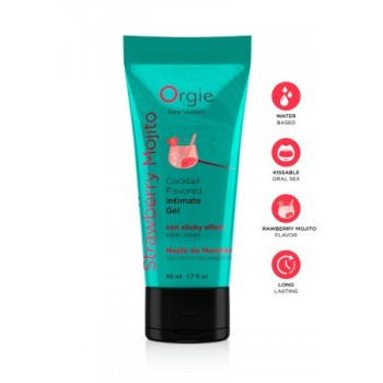 Gel intime Lube Tube Cocktail Fraise Mojito