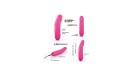 Vibro rechargeable Real Vibration rose S 2.0 - Dorcel