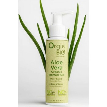 Gel Intime Bio à Base d'Eau à l'Aloe Vera