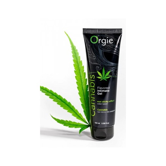 Lubrifiant eau Lube Tube Cannabis 100ml