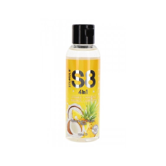 Lubrifiant S8 4 en 1 gout Tropical Pina Colada 125ml