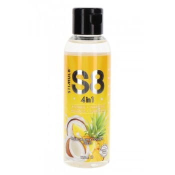 Lubrifiant S8 4 en 1 gout Tropical Pina Colada 125ml