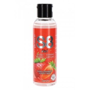 Lubrifiant S8 4 en 1 gout fraise 125ml