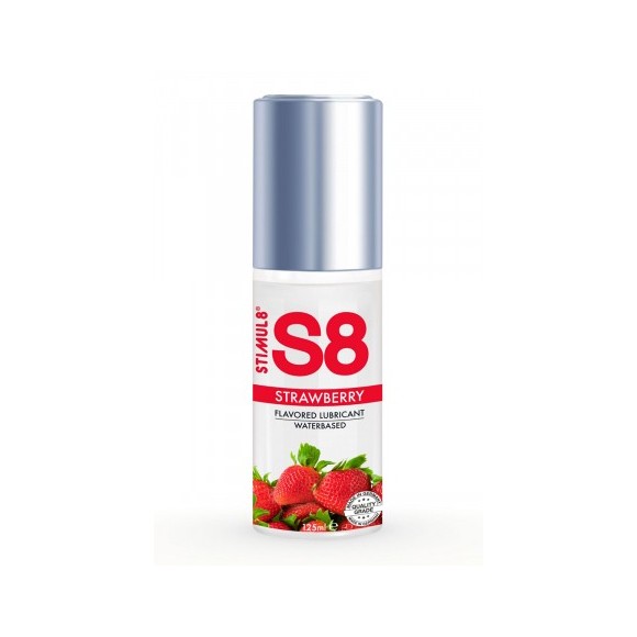 Lubrifiant S8 parfumé fraise 125ml